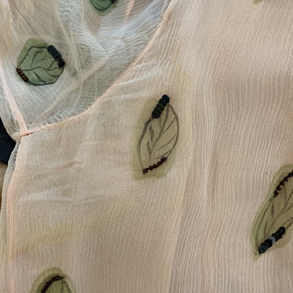 BluGirl Embellished Silk Top - Picture 4 of 5